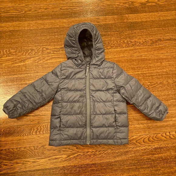 Quince Lightweight Down Hooded Puffer Jacket 3T - Picture 1 of 5